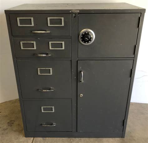 cole steel antique safe file cabinet|vintage cole metal storage cabinet.